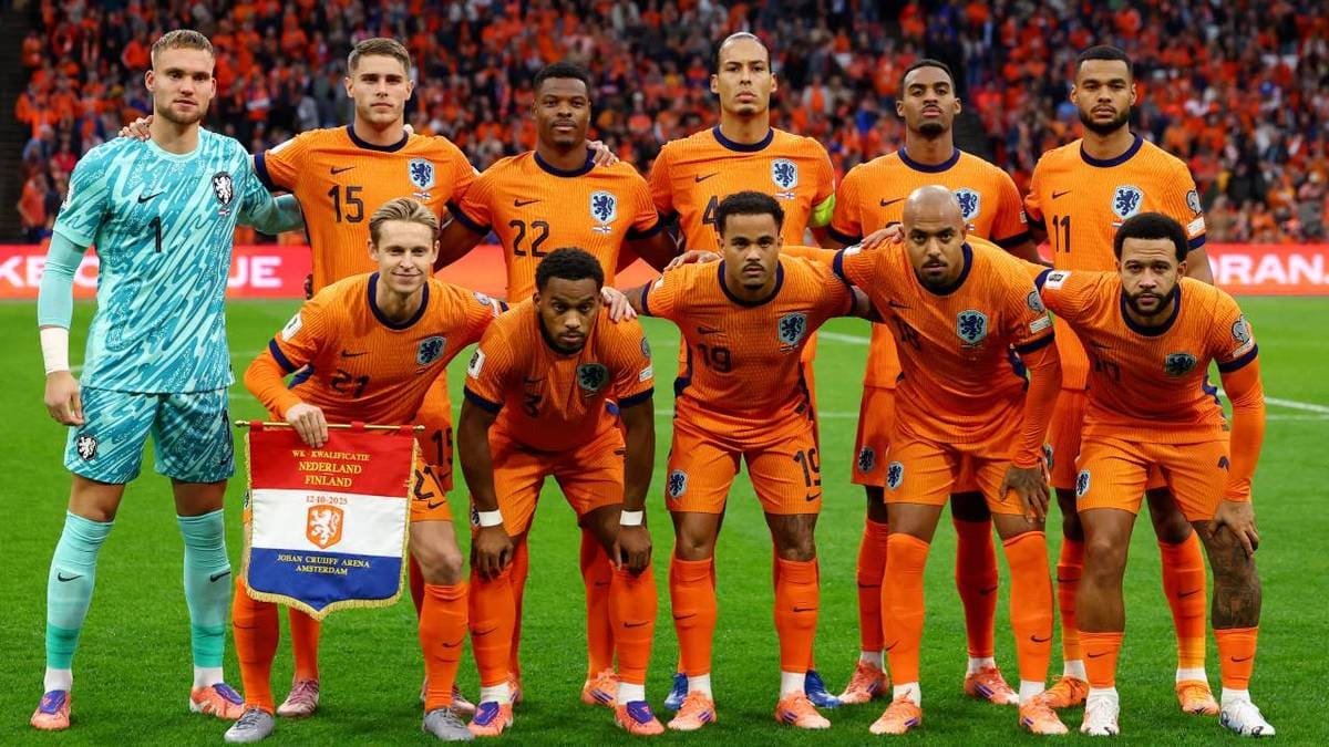 foto de equipo para Netherlands
