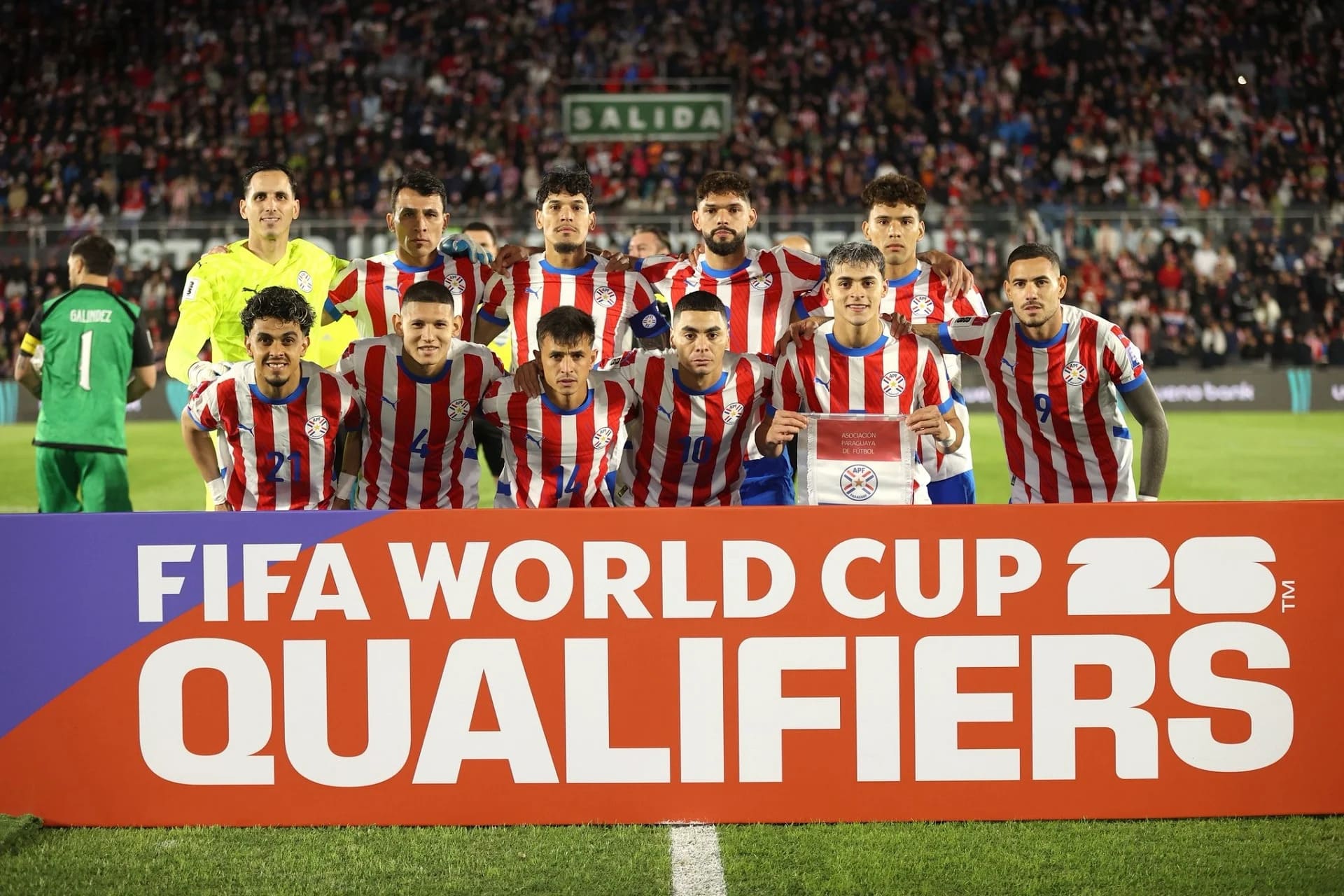 foto de equipo para Paraguay